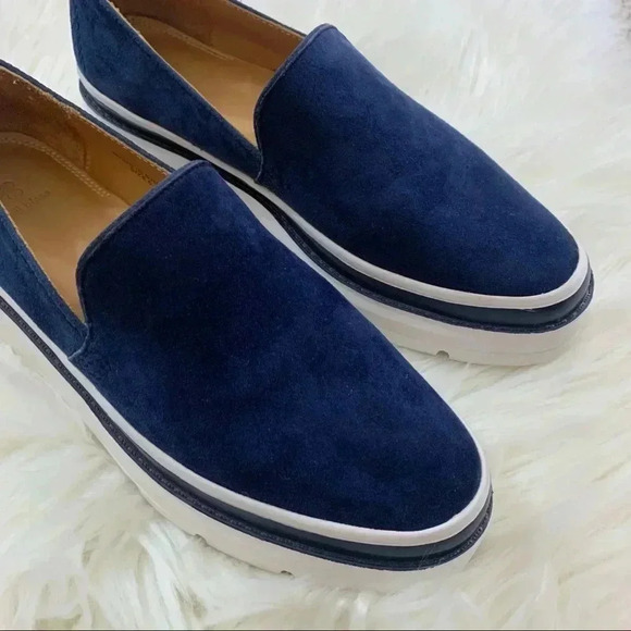 Bill Blass Sutton Suede Chunky Sneakers - Picture 3 of 10